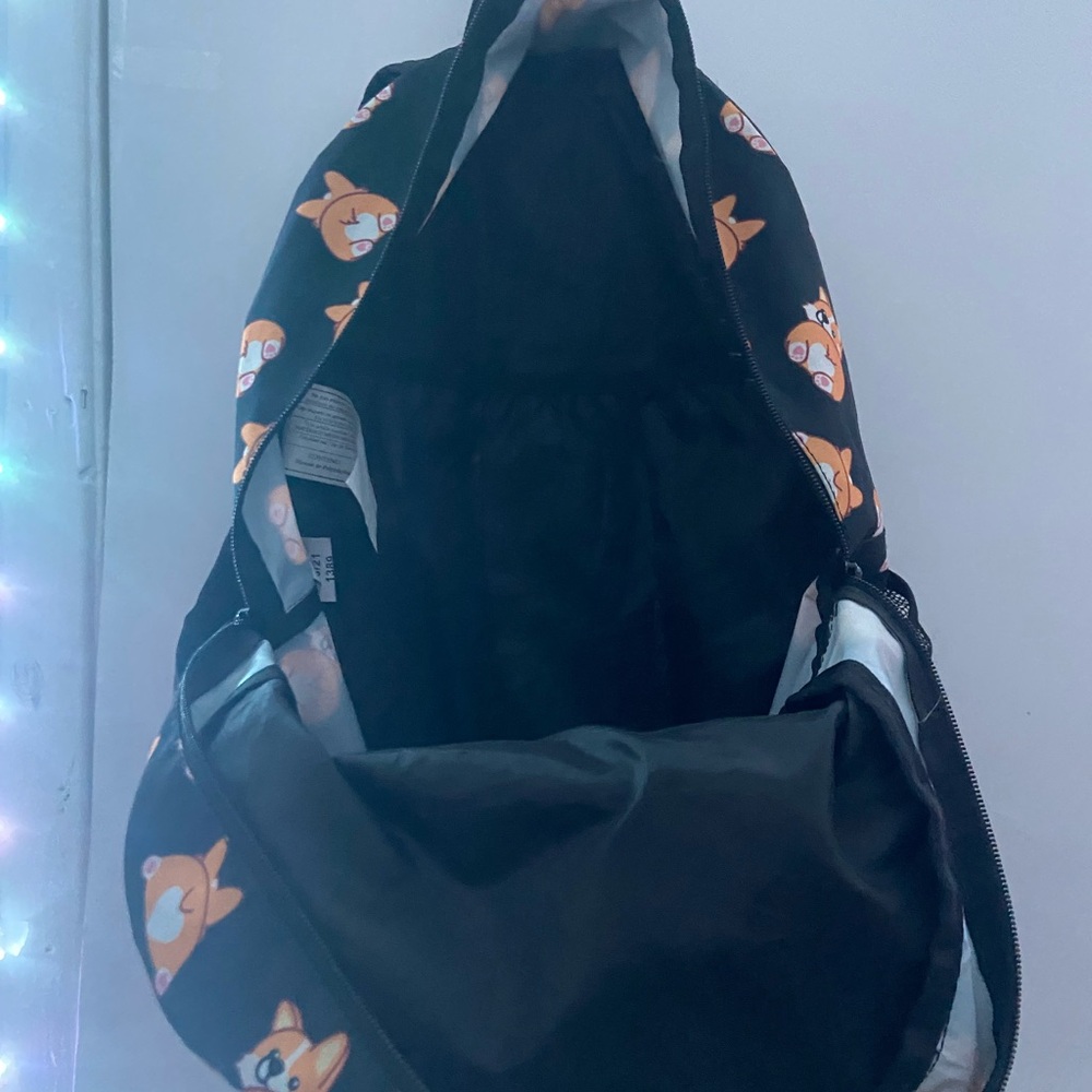 ☾.݁ᛪ༙ Cute Corgi Butts Print Backpack - Picture 9 of 11